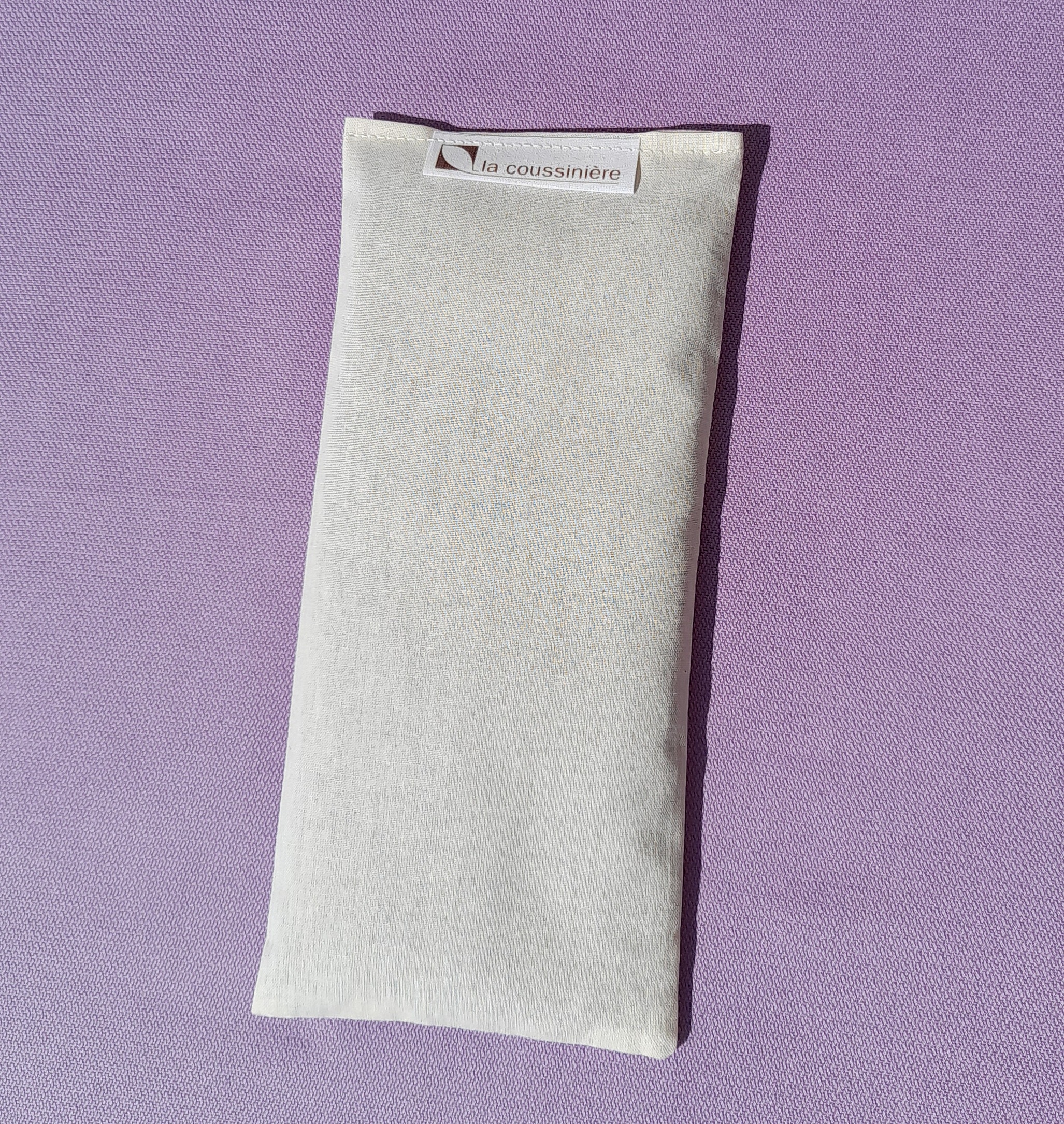 Masque de relaxation pour les yeux, bio en graines de lin